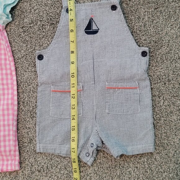 2 Crown & Ivy Boys  Romper & Overalls 18 Months - Picture 8 of 8